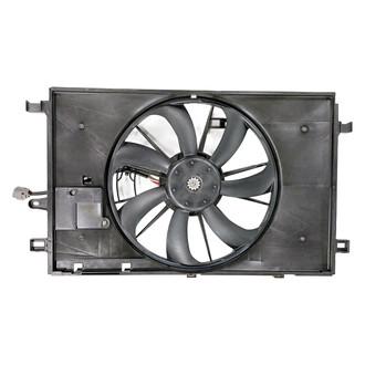 Replace® - Radiator and Condenser Fan Assembly with One Big Fan