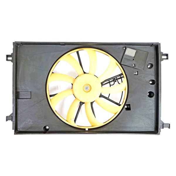 Replace® - Radiator and Condenser Fan Assembly with One Big Fan