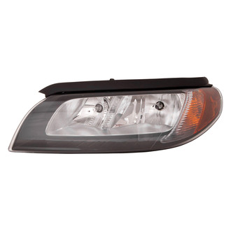 Replace® VO2502124 - Driver Side Replacement Headlight (Standard Line)
