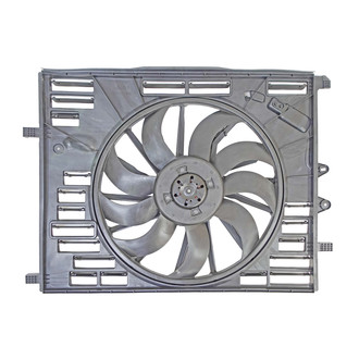 Replace® - Radiator and Condenser Fan Assembly with One Big Fan