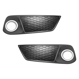 Replace® - Front Driver and Passenger Side Fog Light Bezel Set (Standard Line)