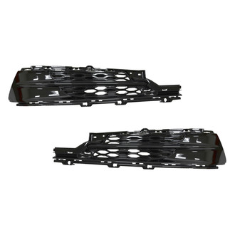 Replace® - Front Driver and Passenger Side Fog Light Cover Set (CAPA Certified)