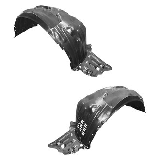 Replace® - Front Driver and Passenger Side Fender Liner Set (Standard Line)