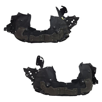 Replace® - Front Driver and Passenger Side Fender Liner Set (CAPA Certified)