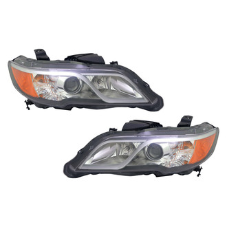 Replace® - Driver and Passenger Side Replacement Headlight Set (CAPA Certified)