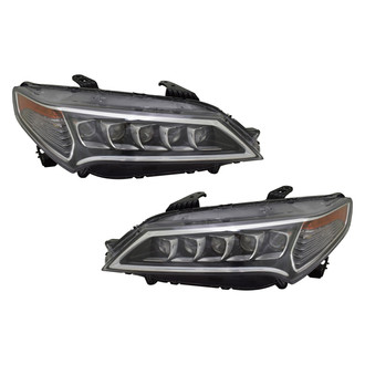 Replace® - Driver and Passenger Side Replacement Headlight Set (CAPA Certified)