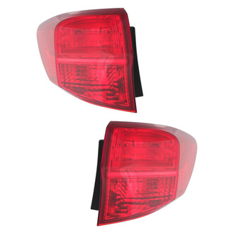 Replace® - Driver and Passenger Side Outer Replacement Tail Lights (CAPA Certified)