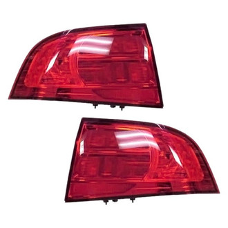 Replace® - Driver and Passenger Side Replacement Tail Light Lens and Housings (Value Line)