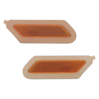 Replace® - Front Driver and Passenger Side Bumper Reflector Set (Brand New OE)