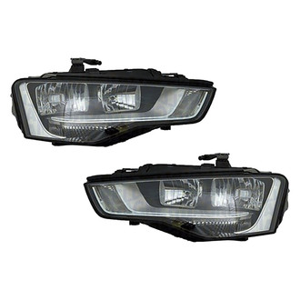 Replace® - Driver and Passenger Side Replacement Headlight Set (Standard Line)