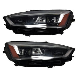 Replace® - Driver and Passenger Side Replacement Headlight Set Lens and Housing (CAPA Certified)