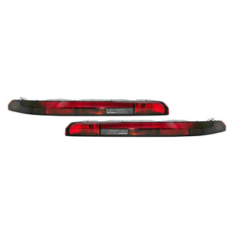 Replace® - Black Factory Tail Lights