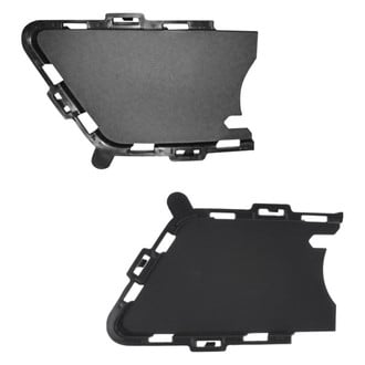 Replace® - Front Driver and Passenger Side Fog Light Cover Set (Standard Line)