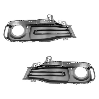 Replace® - Front Driver and Passenger Side Fog Light Bezel Set (Standard Line)