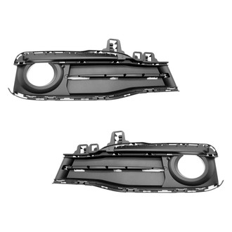 Replace® - Front Lower Outer Driver and Passenger Side Fog Light Bezel Set (Standard Line)