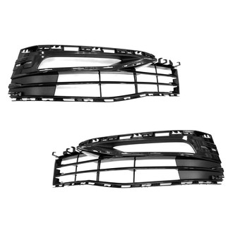 Replace® - Front Lower Outer Driver and Passenger Side Bumper Grille Set (Standard Line)