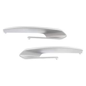 Replace® - Front Lower Driver and Passenger Side Bumper Cover Grille Molding Set (Standard Line)