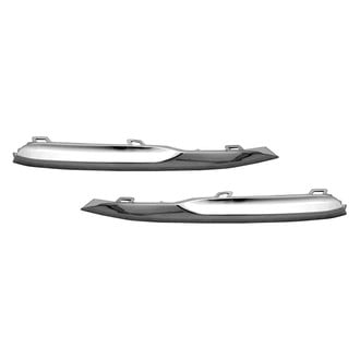 Replace® - Front Driver and Passenger Side Bumper Cover Molding Set (Standard Line)