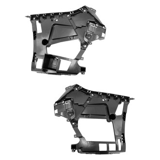 Replace® - Rear Driver and Passenger Side Bumper Cover Support Set (Standard Line)