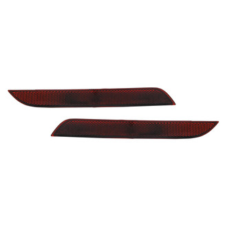 Replace® - Rear Driver and Passenger Side Bumper Reflector Set (Standard Line)