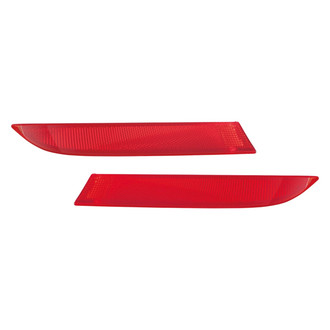 Replace® - Rear Driver and Passenger Side Bumper Reflector Set (CAPA Certified)
