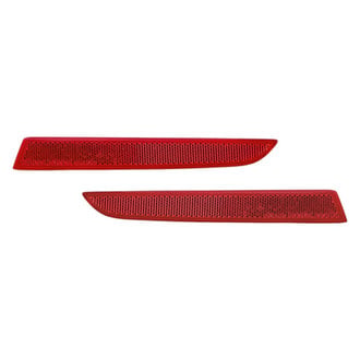 Replace® - Rear Driver and Passenger Side Bumper Reflector Set (CAPA Certified)