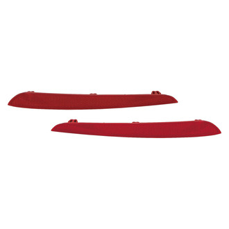 Replace® - Rear Driver and Passenger Side Bumper Reflector Set (CAPA Certified)