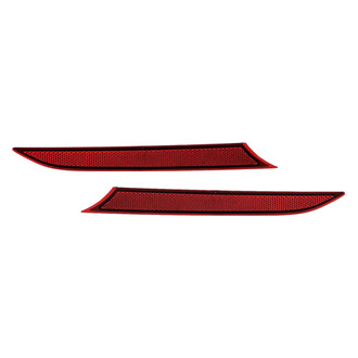 Replace® - Rear Driver and Passenger Side Bumper Reflector Set (Standard Line)