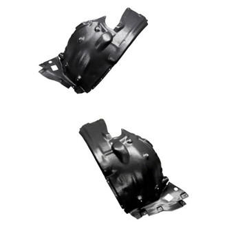 Replace® - Front Rearward Driver and Passenger Side Fender Liner Rear Section Set (Standard Line)