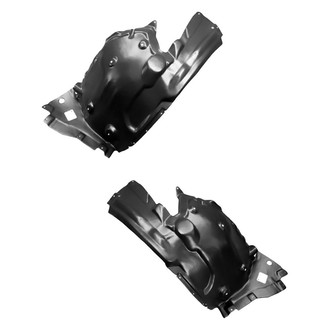 Replace® - Front Rearward Driver and Passenger Side Fender Liner Rear Section Set (Standard Line)