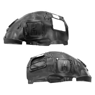Replace® - Front Driver and Passenger Side Fender Liner Front Section Set (Standard Line)