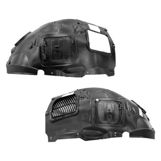 Replace® - Front Driver and Passenger Side Fender Liner Front Section Set (CAPA Certified)