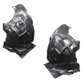 Replace® - Front Driver and Passenger Side Fender Liner Rear Section Set (Standard Line)