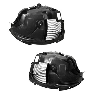 Replace® - Front Driver and Passenger Side Fender Liner Front Section Set (CAPA Certified)