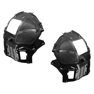 Replace® - Front Driver and Passenger Side Fender Liner Front Section Set (CAPA Certified)
