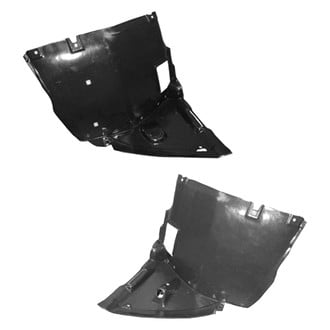 Replace® - Front Driver and Passenger Side Fender Liner Front Section Set (Standard Line)