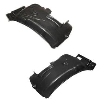 Replace® - Front Rearward Driver and Passenger Side Fender Liner Rear Section Set (Standard Line)