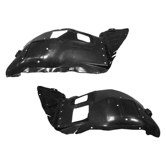 Replace® - Front Driver and Passenger Side Fender Liner Front Section Set (Standard Line)