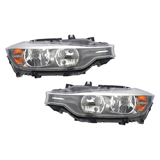 Replace® - Driver and Passenger Side Replacement Headlight Set (CAPA Certified)