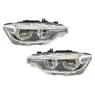 Replace® - Driver and Passenger Side Replacement Headlight Set (Standard Line)