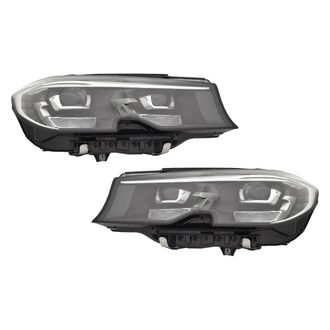 Replace® - Driver and Passenger Side Replacement Headlight Set (CAPA Certified)