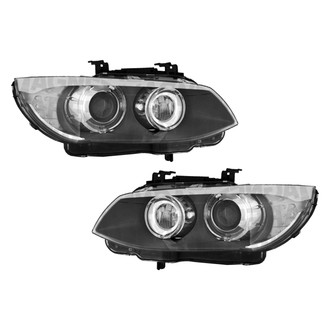 Replace® - Driver and Passenger Side Replacement Headlight Set Lens and Housing (Standard Line)