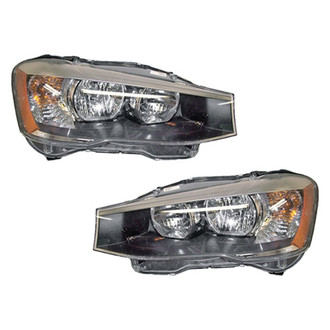 Replace® - Driver and Passenger Side Replacement Headlight Set (CAPA Certified)