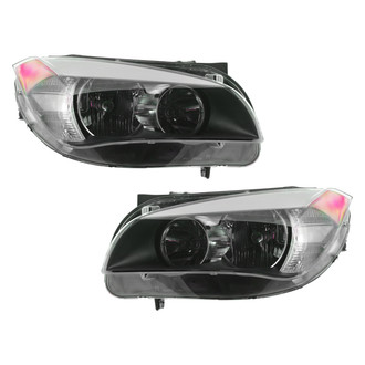 Replace® - Driver and Passenger Side Replacement Headlight Set Lens and Housing (CAPA Certified)