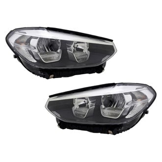 Replace® - Driver and Passenger Side Replacement Headlight Set Lens and Housing (CAPA Certified)