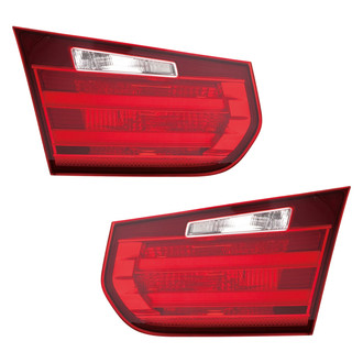 Replace® - Driver and Passenger Side Inner Replacement Tail Light Lens and Housings (CAPA Certified)