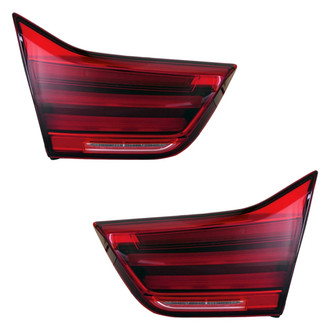 Replace® - Driver and Passenger Side Inner Replacement Tail Lights (CAPA Certified)