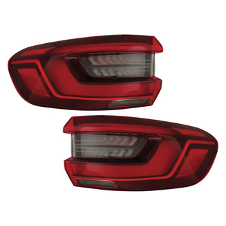 Replace® - Driver and Passenger Side Outer Replacement Tail Lights (CAPA Certified)