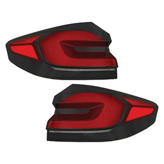 Replace® - Driver and Passenger Side Outer Replacement Tail Lights (CAPA Certified)