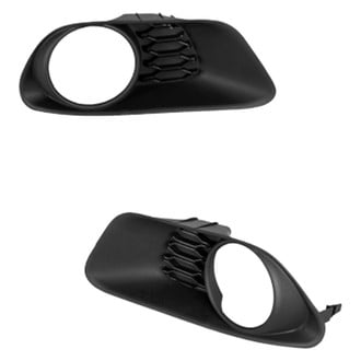 Replace® - Front Driver and Passenger Side Fog Light Bezel Set (CAPA Certified)